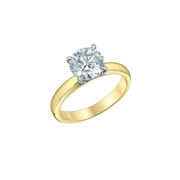 3.00ct Round Brilliant Cut Lab Grown Diamond Ring Victoria Jewellers REGINA, SK