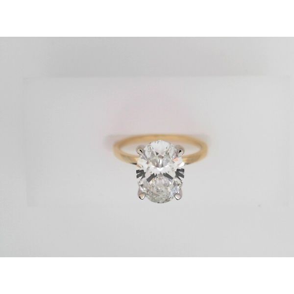 3.02ct Lab Grown Oval Diamond Ring Image 4 Victoria Jewellers REGINA, SK