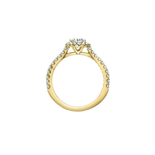 1.52ct Oval Lab Grown Diamond Ring Image 3 Victoria Jewellers REGINA, SK