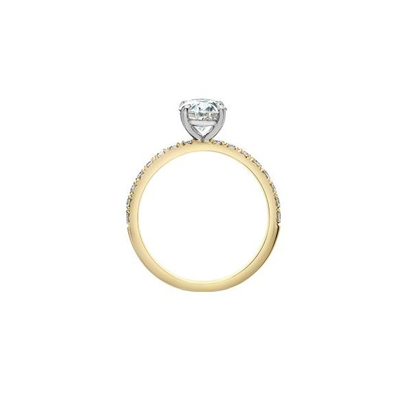 1.02ct Oval Cut Lab Grown Diamond Ring Image 2 Victoria Jewellers REGINA, SK