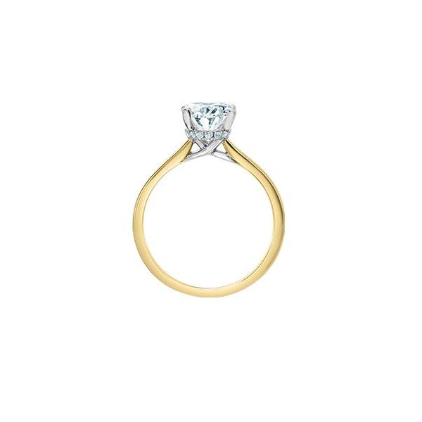 3.02ct Oval Lab Grown Diamond Ring Image 2 Victoria Jewellers REGINA, SK