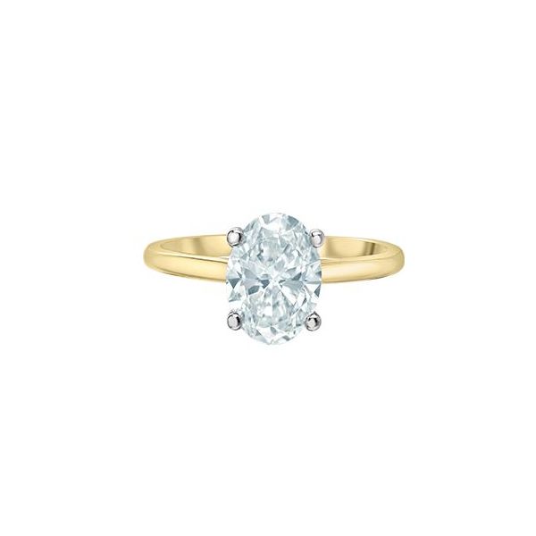 3.02ct Oval Lab Grown Diamond Ring Victoria Jewellers REGINA, SK