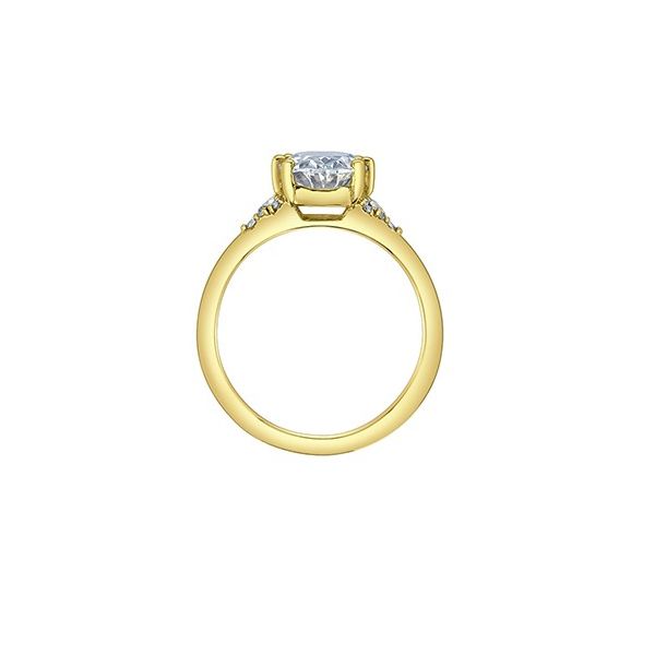 2.03ct Oval Lab Grown Diamond Ring Image 3 Victoria Jewellers REGINA, SK