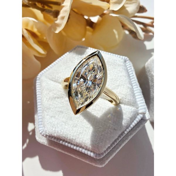 2.50ct Marquise Cut Lab Grown Diamond Ring Victoria Jewellers REGINA, SK