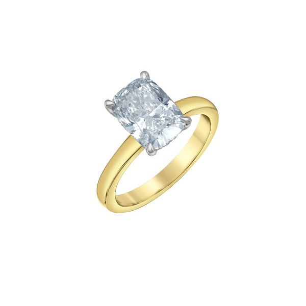 3.04ct Cushion Cut Lab Grown Diamond Ring Image 2 Victoria Jewellers REGINA, SK