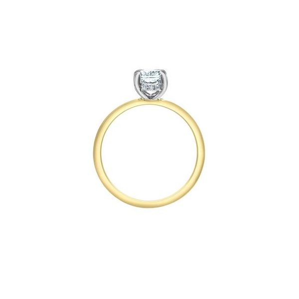 1.52ct Radiant Cut Lab Grown Diamond Ring Image 2 Victoria Jewellers REGINA, SK