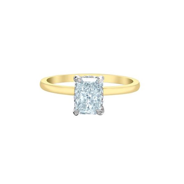1.52ct Radiant Cut Lab Grown Diamond Ring Image 3 Victoria Jewellers REGINA, SK