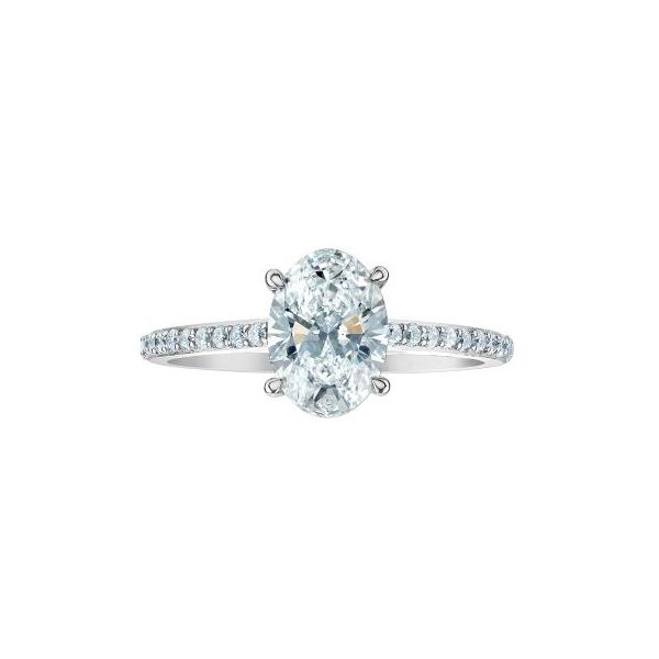 1.03ct Oval Brilliant Cut Lab Grown Diamond Ring Victoria Jewellers REGINA, SK