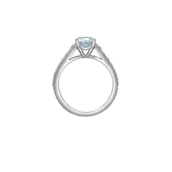2.09ct Oval Brilliant Cut Lab Grown Diamond Ring Image 3 Victoria Jewellers REGINA, SK