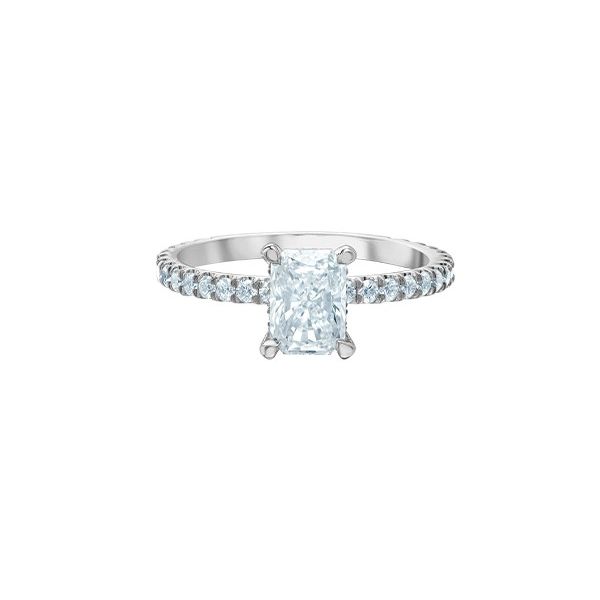 1.01ct Radiant Cut Lab Grown Diamond Ring Victoria Jewellers REGINA, SK