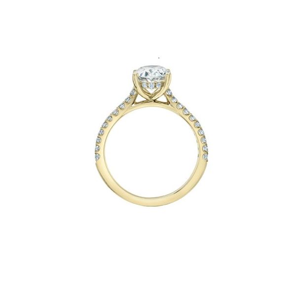 2.04ct Oval Brilliant Cut Lab Grown Diamond Ring Image 3 Victoria Jewellers REGINA, SK