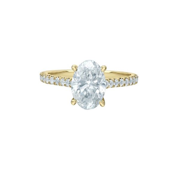 2.04ct Oval Brilliant Cut Lab Grown Diamond Ring Victoria Jewellers REGINA, SK