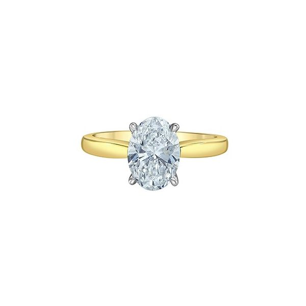1.54ct Oval Brilliant Cut Lab Grown Diamond Ring Victoria Jewellers REGINA, SK
