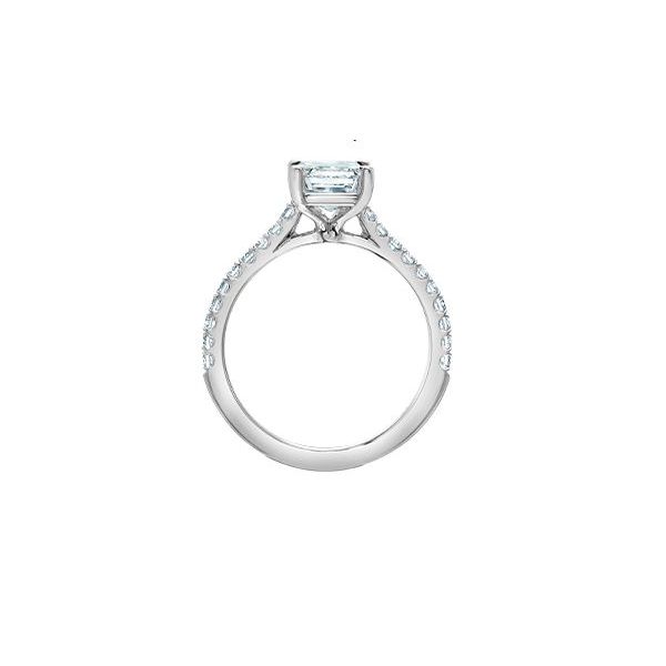 1.57ct Emerald Cut Lab Grown Diamond Ring Image 2 Victoria Jewellers REGINA, SK