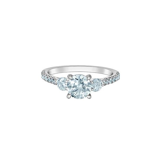 1.08ct Round Brilliant Cut Lab Grown Diamond Ring Image 3 Victoria Jewellers REGINA, SK