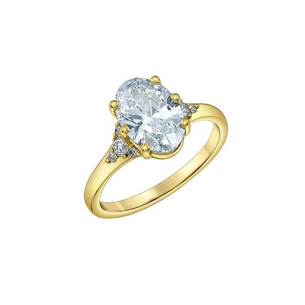 2.06ct Oval Brilliant Cut Lab Grown Diamond Ring Victoria Jewellers REGINA, SK