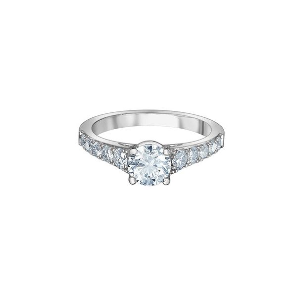 1.01ct Round Brilliant Cut Lab Grown Diamond Ring Victoria Jewellers REGINA, SK