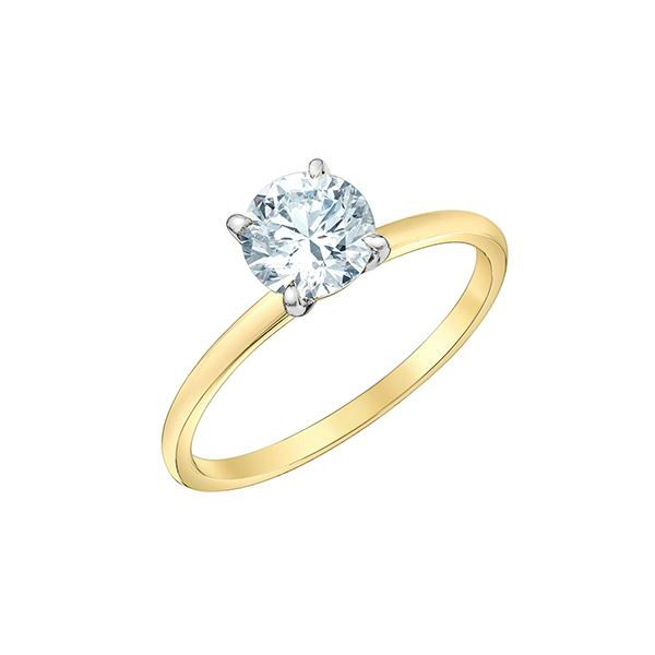 0.54ct Round Brilliant Cut Lab Grown Diamond Ring Image 3 Victoria Jewellers REGINA, SK
