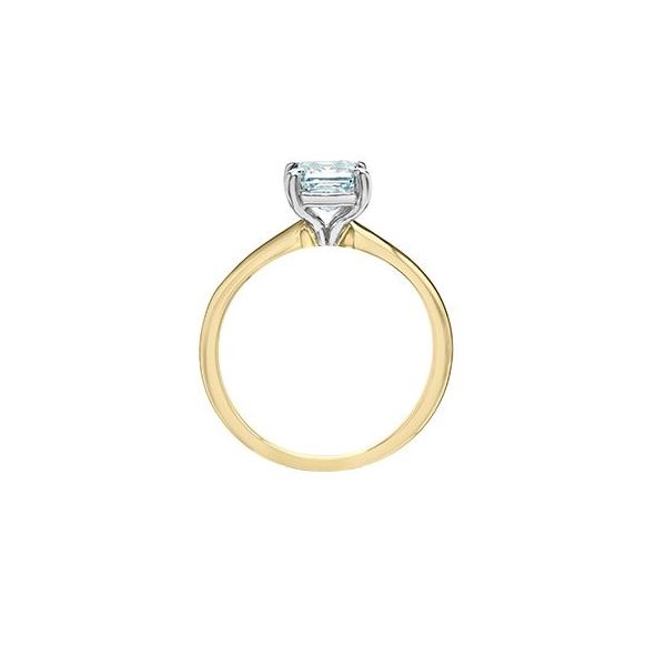 1.58ct Emerald Cut Lab Grown Diamond Ring Image 3 Victoria Jewellers REGINA, SK
