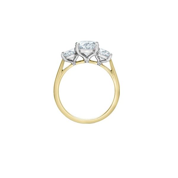3.49ctw Oval Lab Grown Diamond Ring Image 2 Victoria Jewellers REGINA, SK