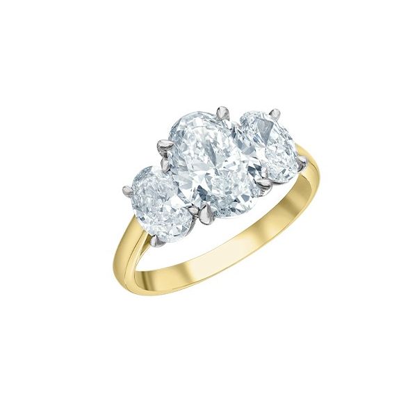 3.49ctw Oval Lab Grown Diamond Ring Victoria Jewellers REGINA, SK