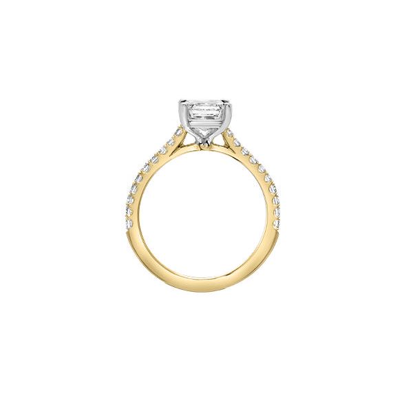 1.58ct Emerald Cut Lab Grown Diamond Ring Image 3 Victoria Jewellers REGINA, SK
