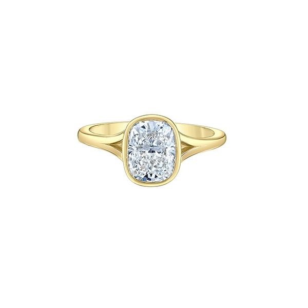2.01ct Elongated Cushion Cut Lab Grown Diamond Ring Victoria Jewellers REGINA, SK