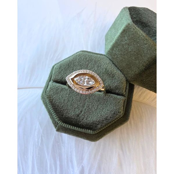 0.50ct Marquise Cut Lab Grown Diamond Ring Victoria Jewellers REGINA, SK