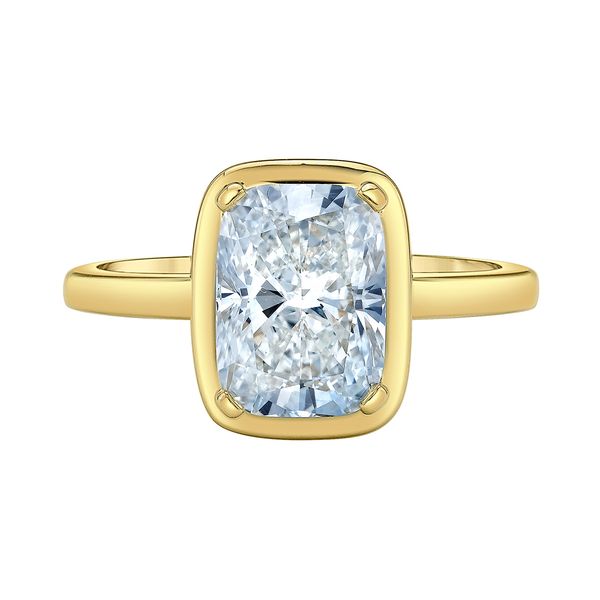 3.0ct Elongated Cushion Cut Lab Grown Diamond Ring Victoria Jewellers REGINA, SK