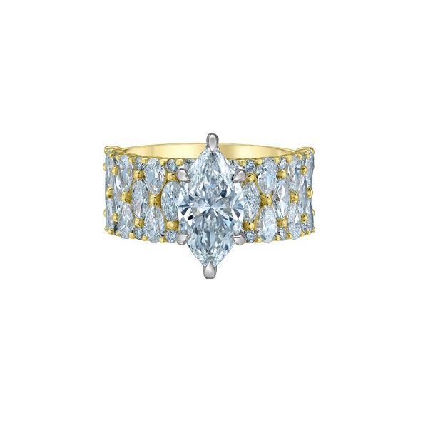 2.08ct Marquise Cut Lab Grown Diamond Ring Image 3 Victoria Jewellers REGINA, SK