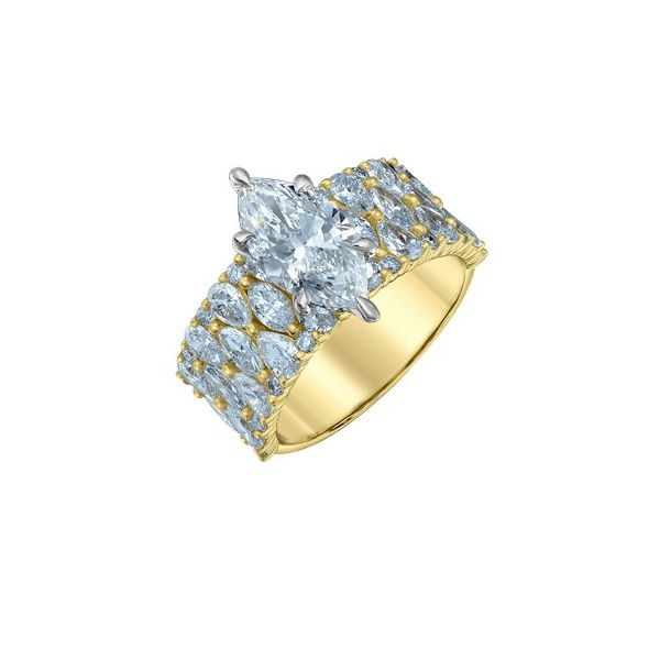 2.08ct Marquise Cut Lab Grown Diamond Ring Victoria Jewellers REGINA, SK
