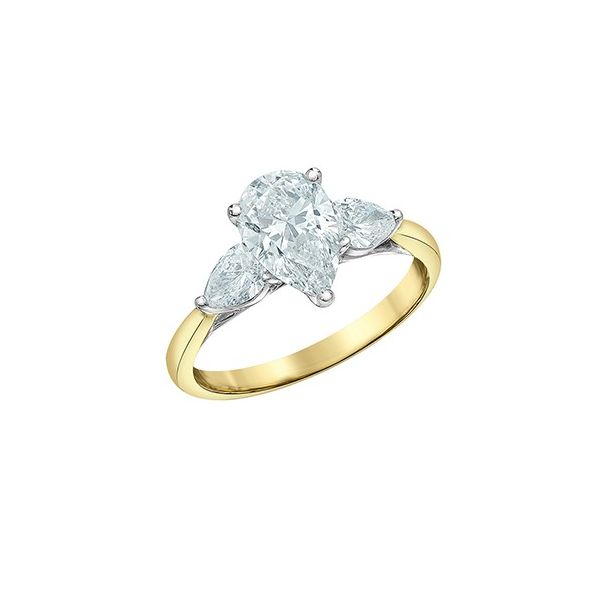1.50ct Pear Cut Lab Grown Diamond Ring Victoria Jewellers REGINA, SK
