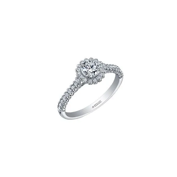 Maple Leaf Canadian Diamond Engagement Ring Image 2 Victoria Jewellers REGINA, SK