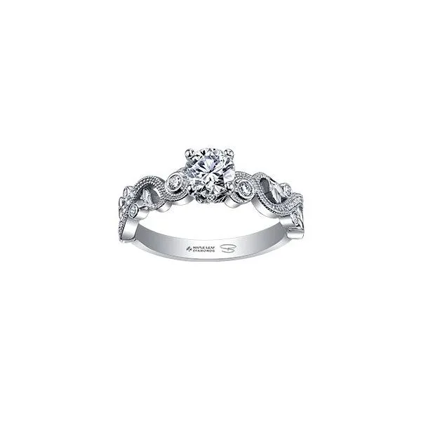 Maple Leaf Canadian Diamond Engagement Ring 001 100 00627 Victoria Jewellers REGINA SK