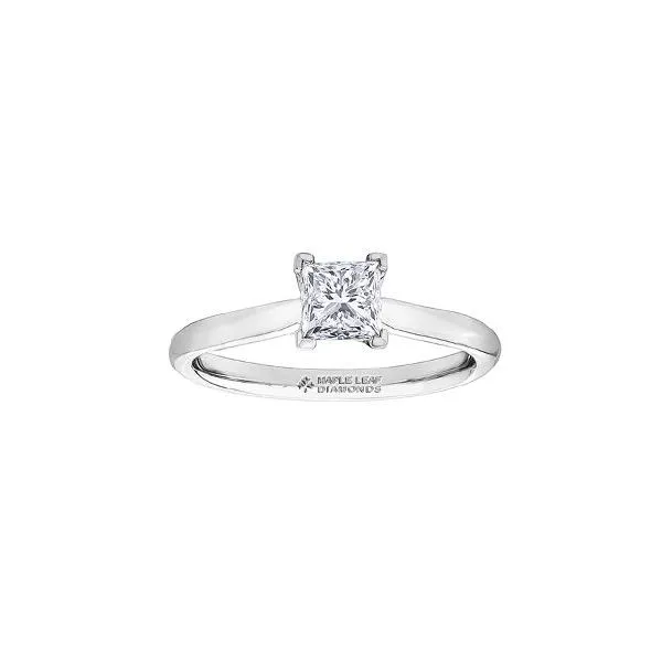 Maple Leaf Canadian Diamond Engagement Ring Victoria Jewellers REGINA, SK
