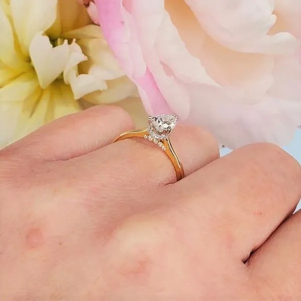Maple Leaf Canadian Diamond Engagement Ring Image 4 Victoria Jewellers REGINA, SK