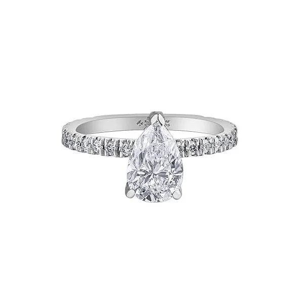 Maple Leaf Canadian Diamond Engagement Ring Victoria Jewellers REGINA, SK
