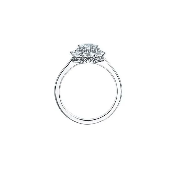 Maple Leaf Canadian Diamond Engagement Ring Image 2 Victoria Jewellers REGINA, SK