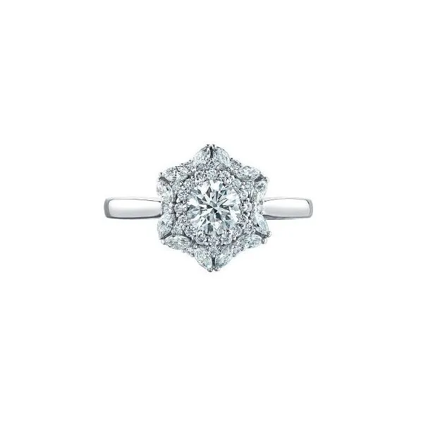 Maple Leaf Canadian Diamond Engagement Ring Victoria Jewellers REGINA, SK