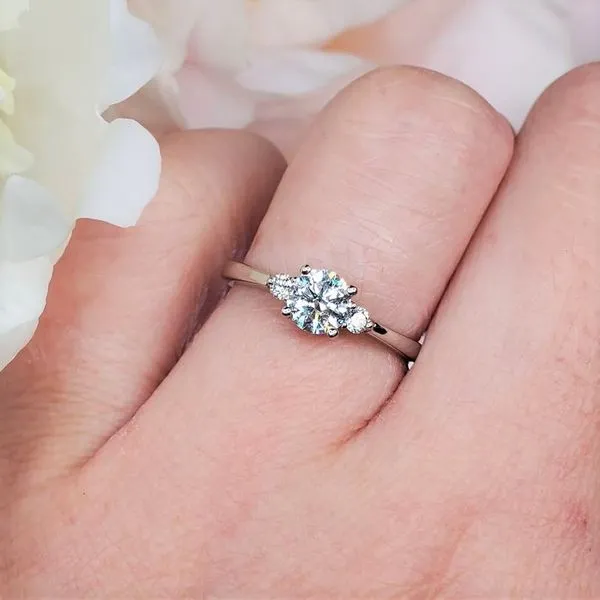 Maple Leaf Canadian Diamond Engagement Ring Image 3 Victoria Jewellers REGINA, SK