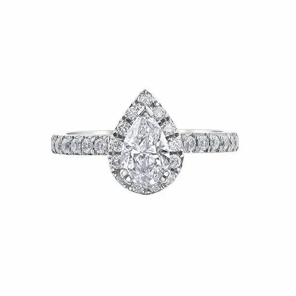 Maple Leaf Canadian Diamond Engagement Ring Victoria Jewellers REGINA, SK