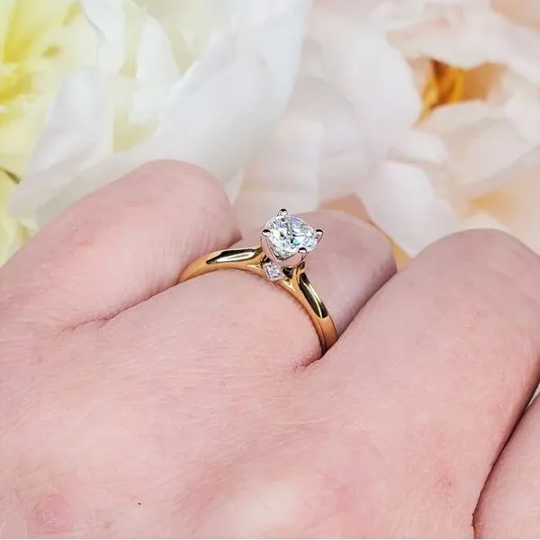 Maple Leaf Canadian Diamond Engagement Ring Image 2 Victoria Jewellers REGINA, SK