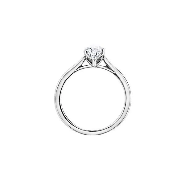 Maple Leaf Canadian Diamond Engagement Ring Image 2 Victoria Jewellers REGINA, SK