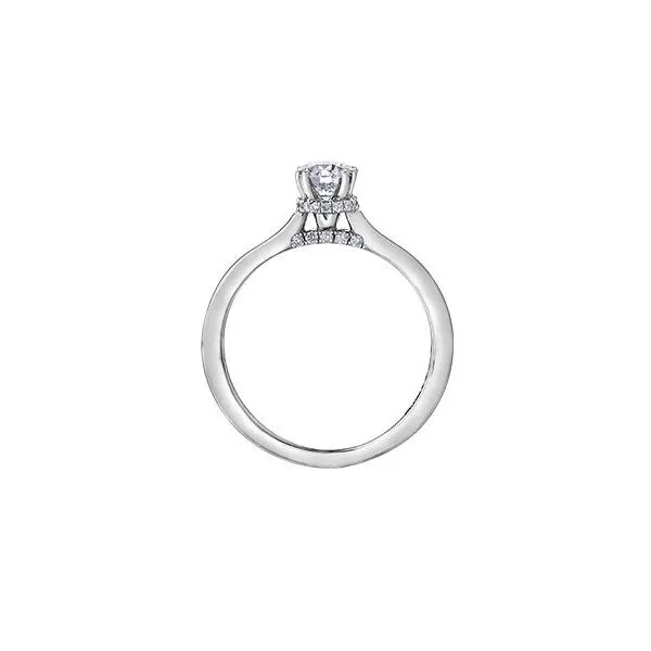 Maple Leaf Canadian Diamond Engagement Ring Image 2 Victoria Jewellers REGINA, SK