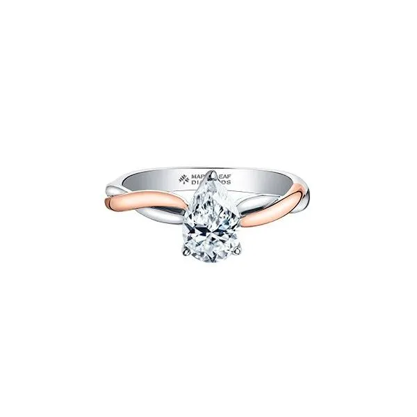 Maple Leaf Canadian Diamond Engagement Ring Victoria Jewellers REGINA, SK