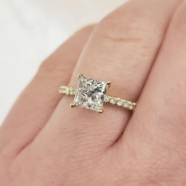 Maple Leaf Canadian Diamond Engagement Ring Image 4 Victoria Jewellers REGINA, SK