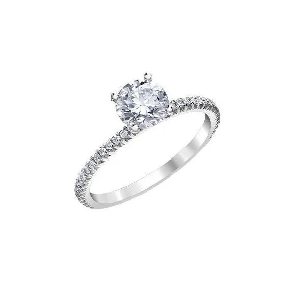 Maple Leaf Canadian Diamond Engagement Ring Image 3 Victoria Jewellers REGINA, SK