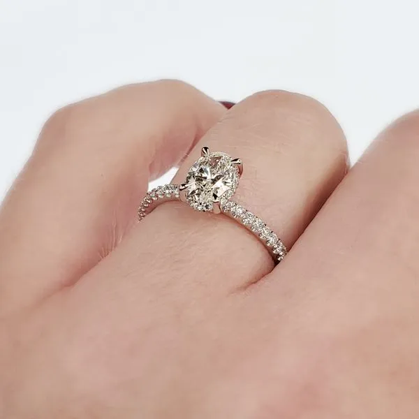 Maple Leaf Canadian Diamond Engagement Ring Image 4 Victoria Jewellers REGINA, SK