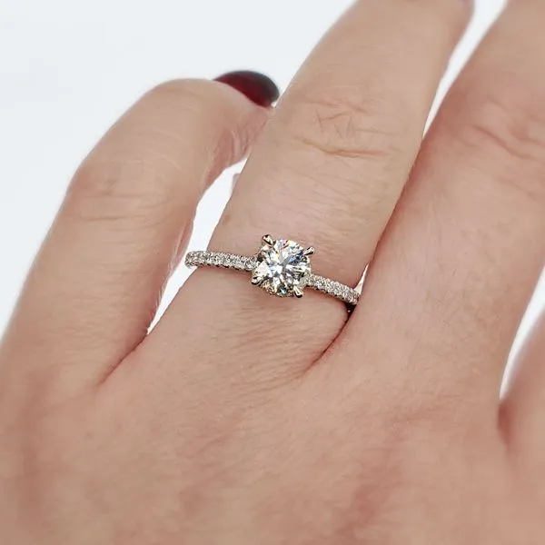 Maple Leaf Canadian Diamond Engagement Ring Image 2 Victoria Jewellers REGINA, SK