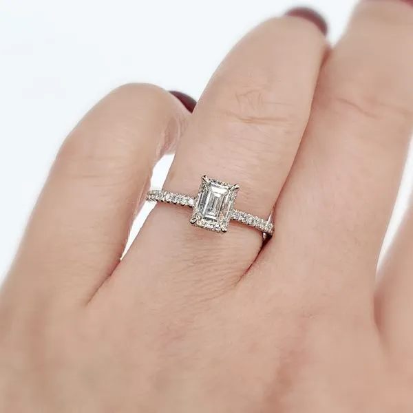 Maple Leaf Canadian Diamond Engagement Ring Image 3 Victoria Jewellers REGINA, SK